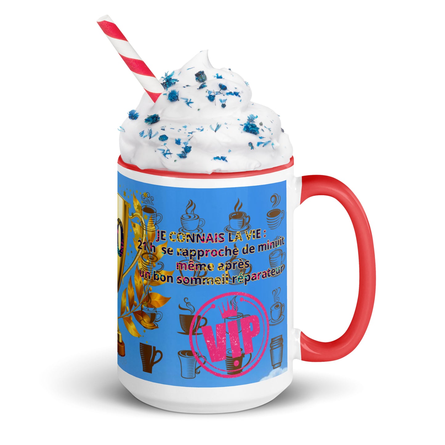 Mug à Intérieur Coloré-7 #60 KFIODO