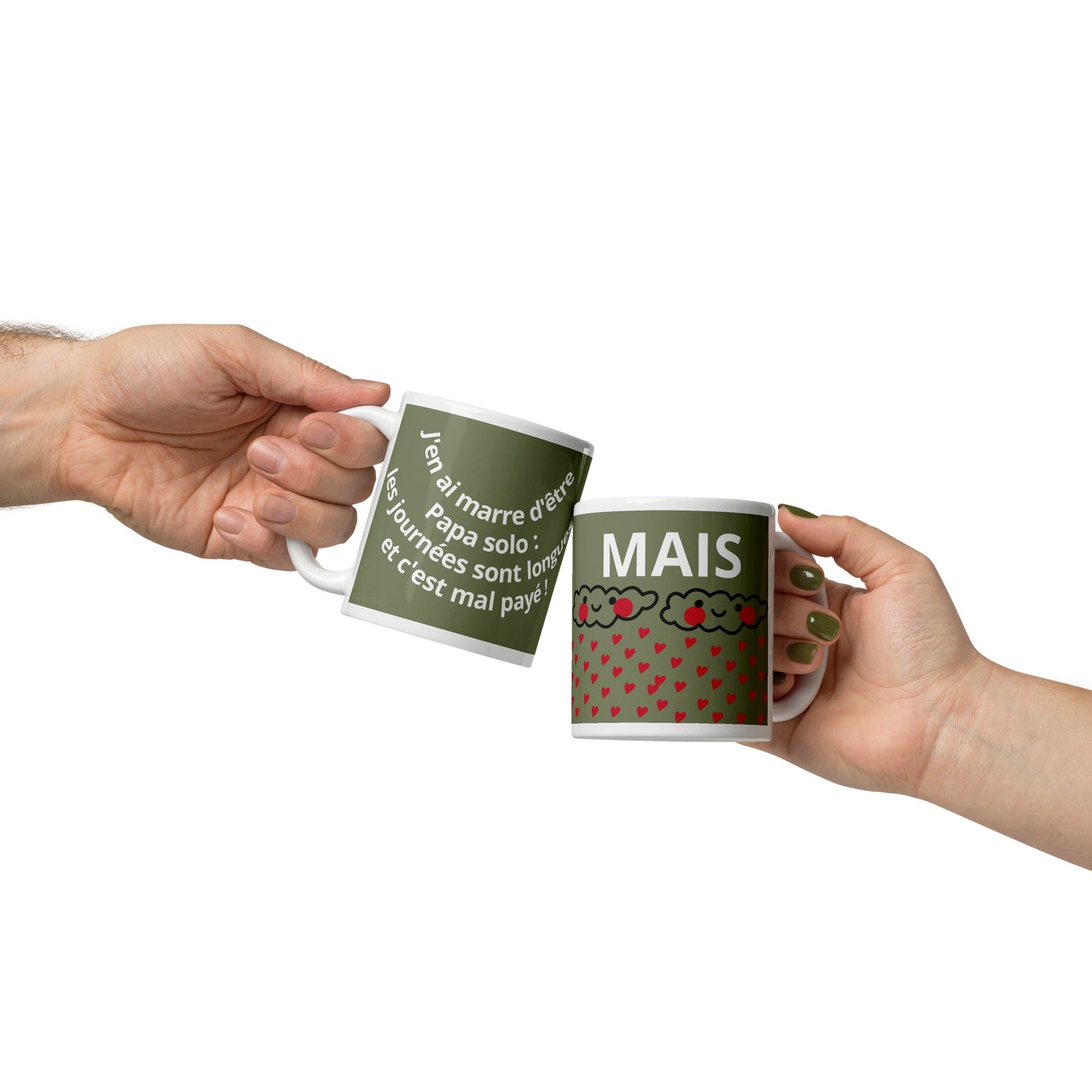 Mug Blanc Brillant *Spéciale Fêtes des PAPAS*