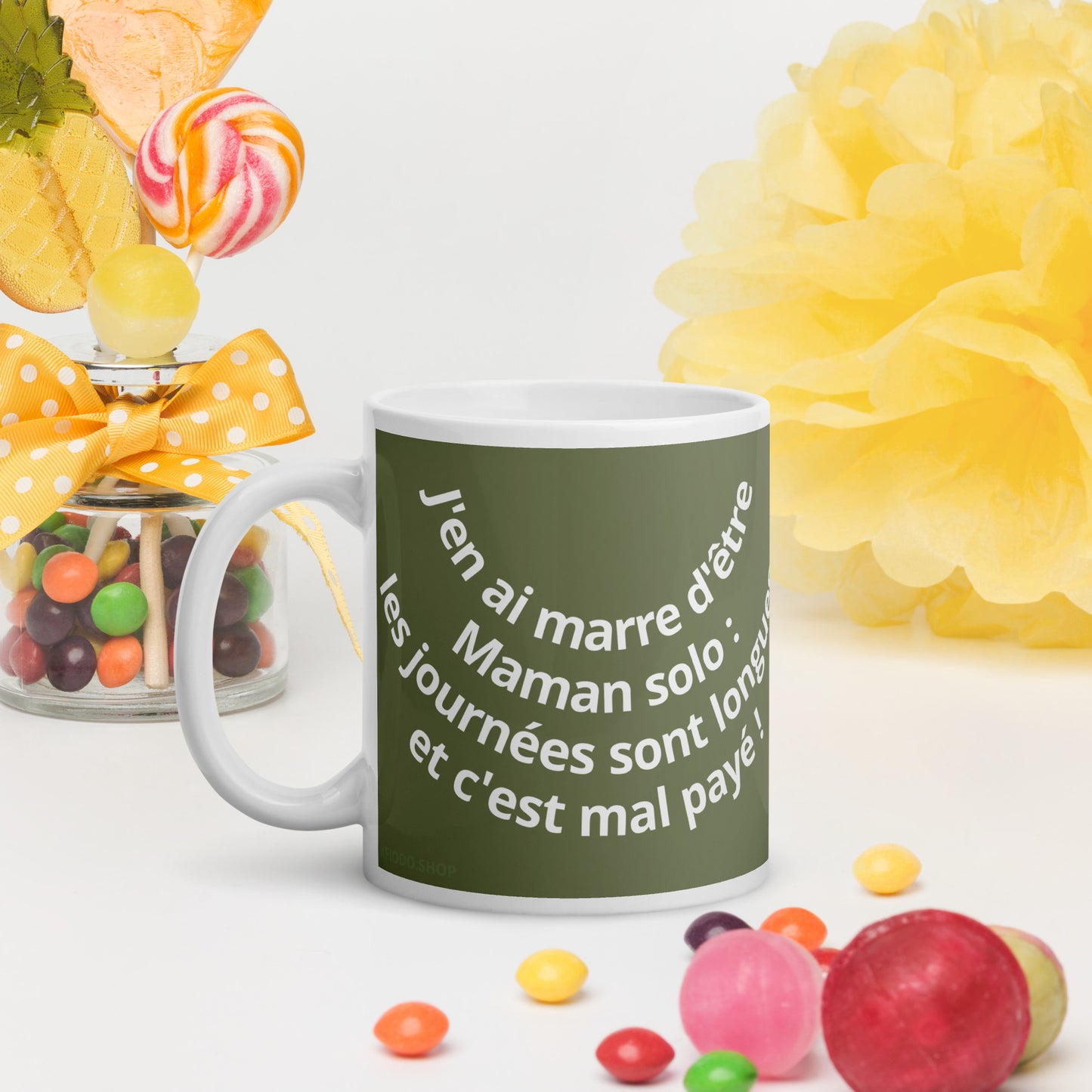 Mug Blanc Brillant *MAMAN #2