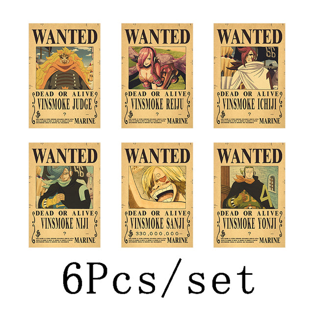 One Piece Posters Vintage