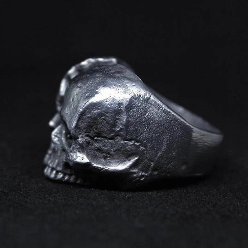 Ma Bague Tête de Mort Gothique