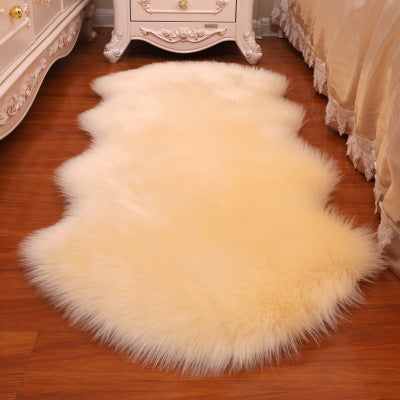 Tapis en fausse fourrure