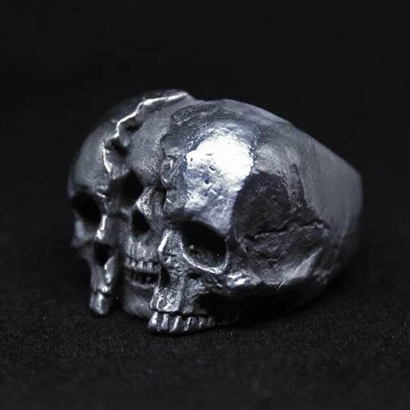 Ma Bague Tête de Mort Gothique