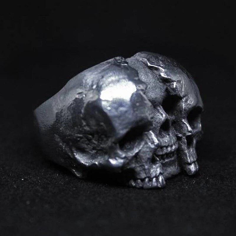 Ma Bague Tête de Mort Gothique