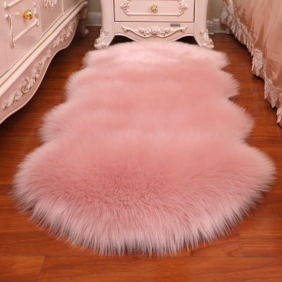 Tapis en fausse fourrure