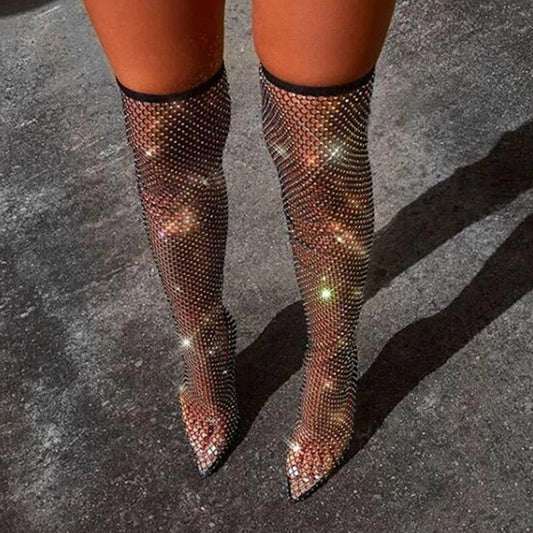 Bottes Sexy Scintillantes