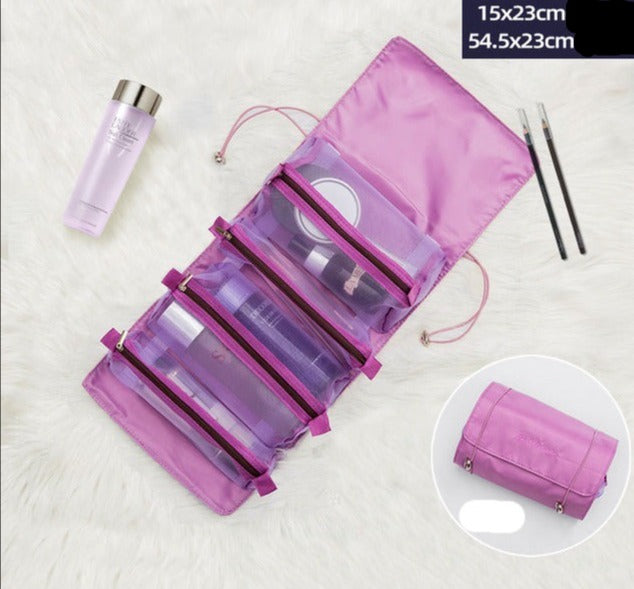 Sac cosmétique en nylon pliable