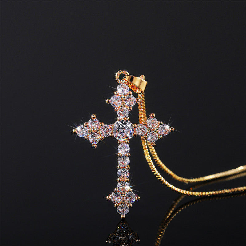 Collier pendentif Croix