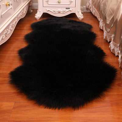 Tapis en fausse fourrure