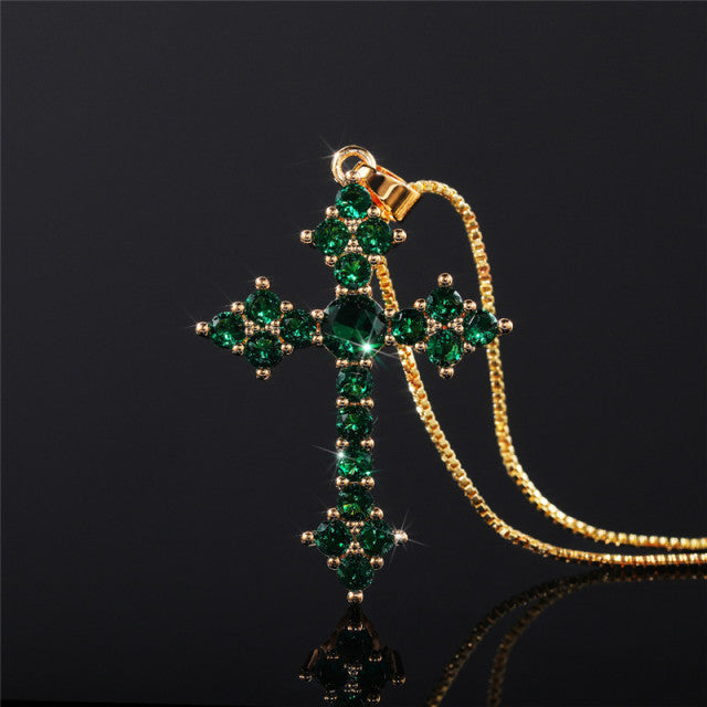 Collier pendentif Croix