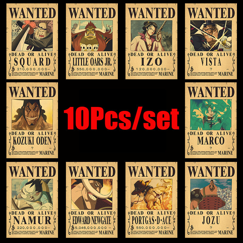 One Piece Posters Vintage