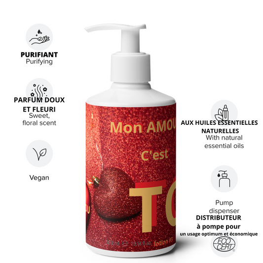 Nettoyant parfum floral pour les mains et le corps *MAMAN #4