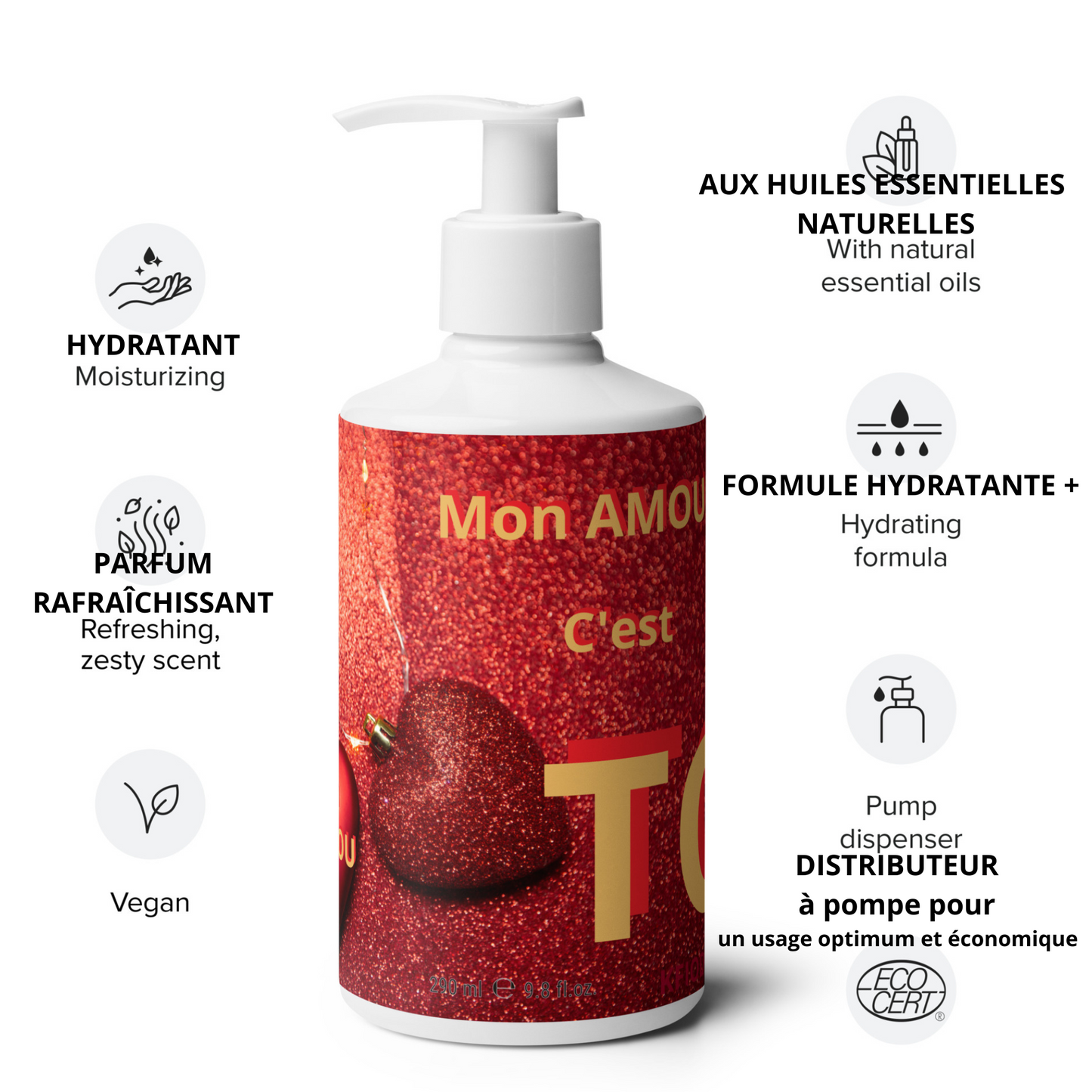 Lotion rafraîchissante pour les mains et le corps *MAMAN #2