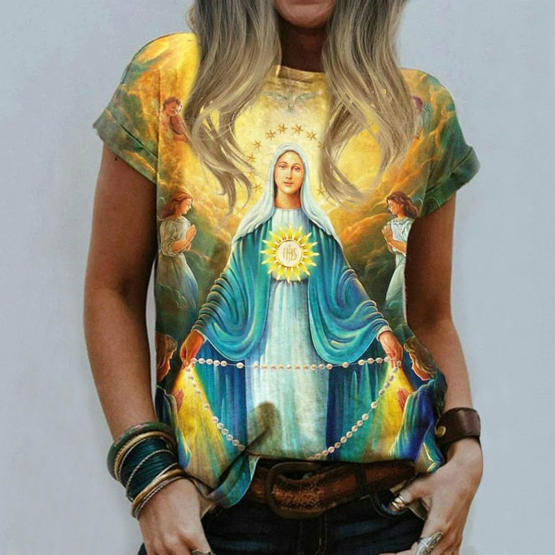 T-shirt Casual-Religious