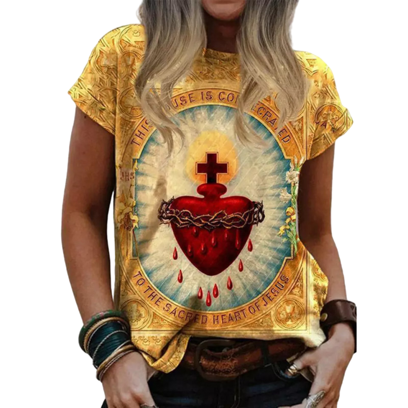 T-shirt Casual-Religious