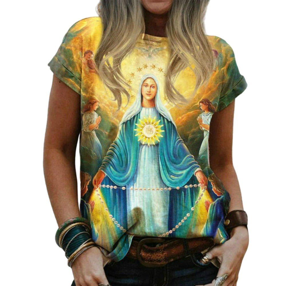 T-shirt Casual-Religious