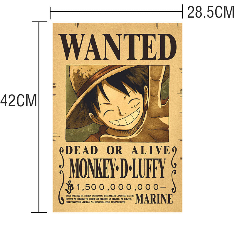 One Piece Posters Vintage