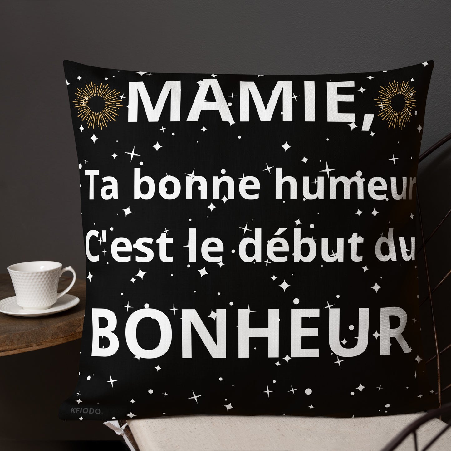 Coussin Haut de Gamme *MAMIE #2