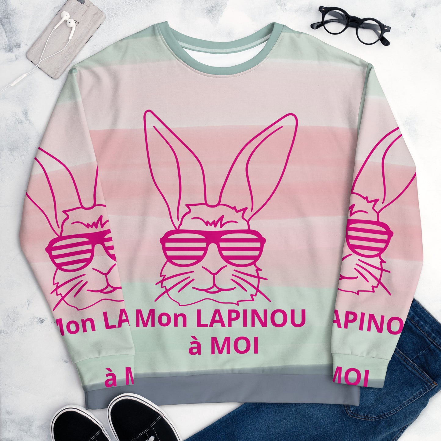 Sweat-Shirt Unisexe *LAPIN #8