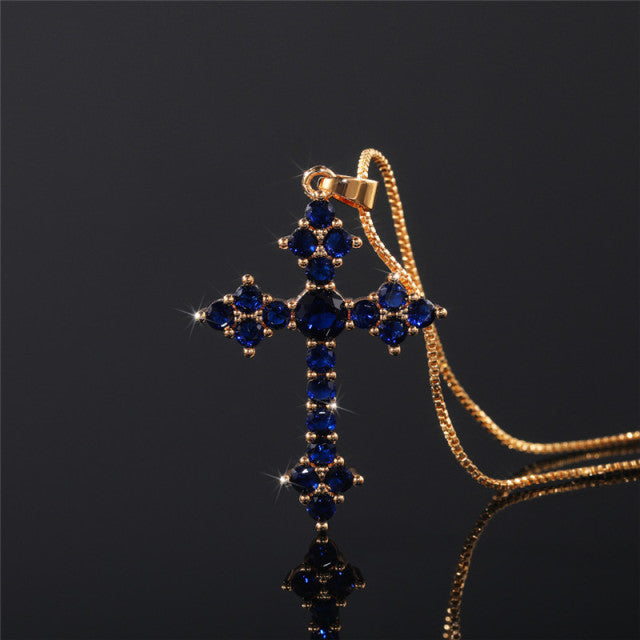 Collier pendentif Croix