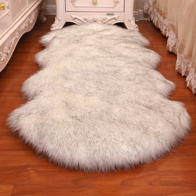 Tapis en fausse fourrure