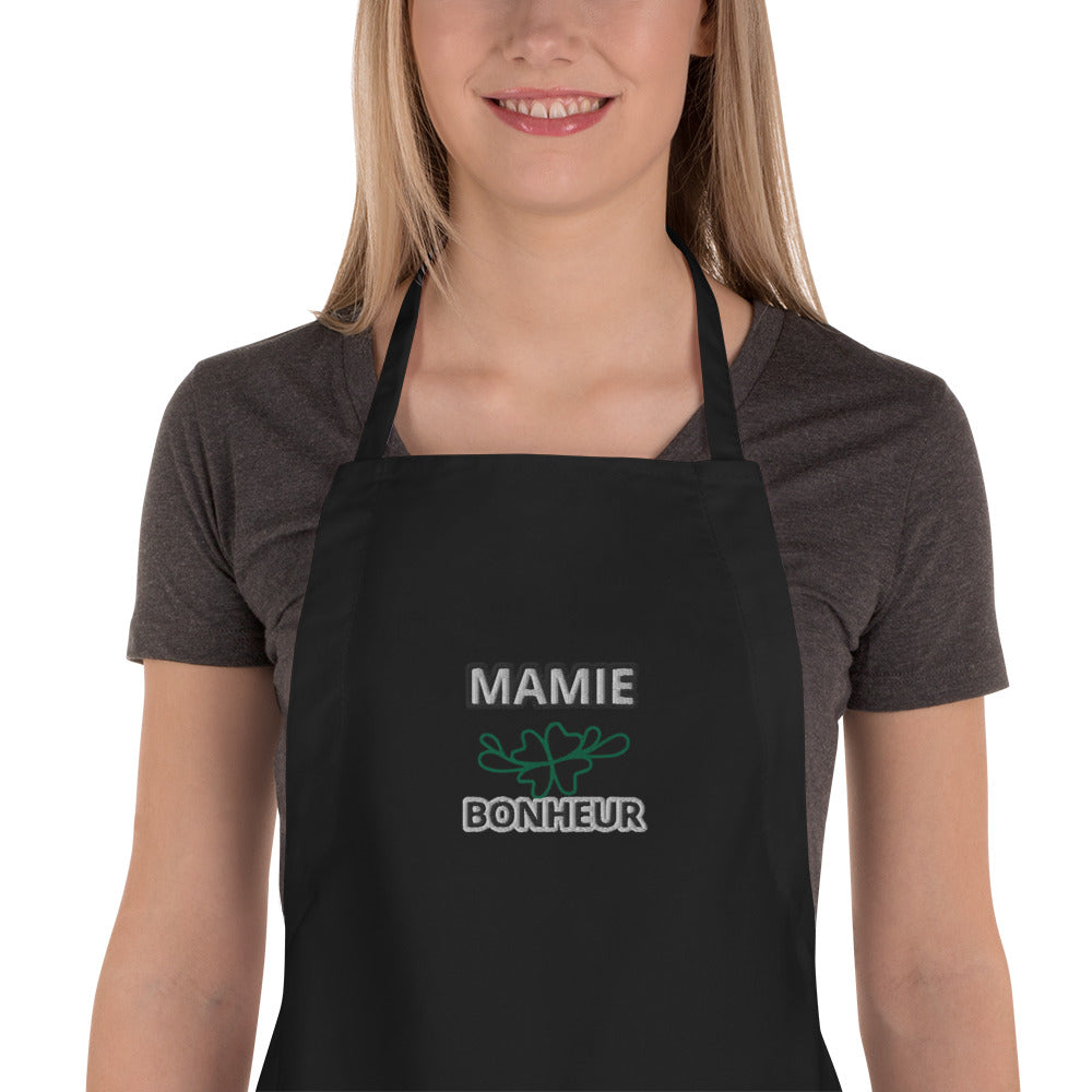 Tablier Brodé *MAMIE #2 *personnalisable