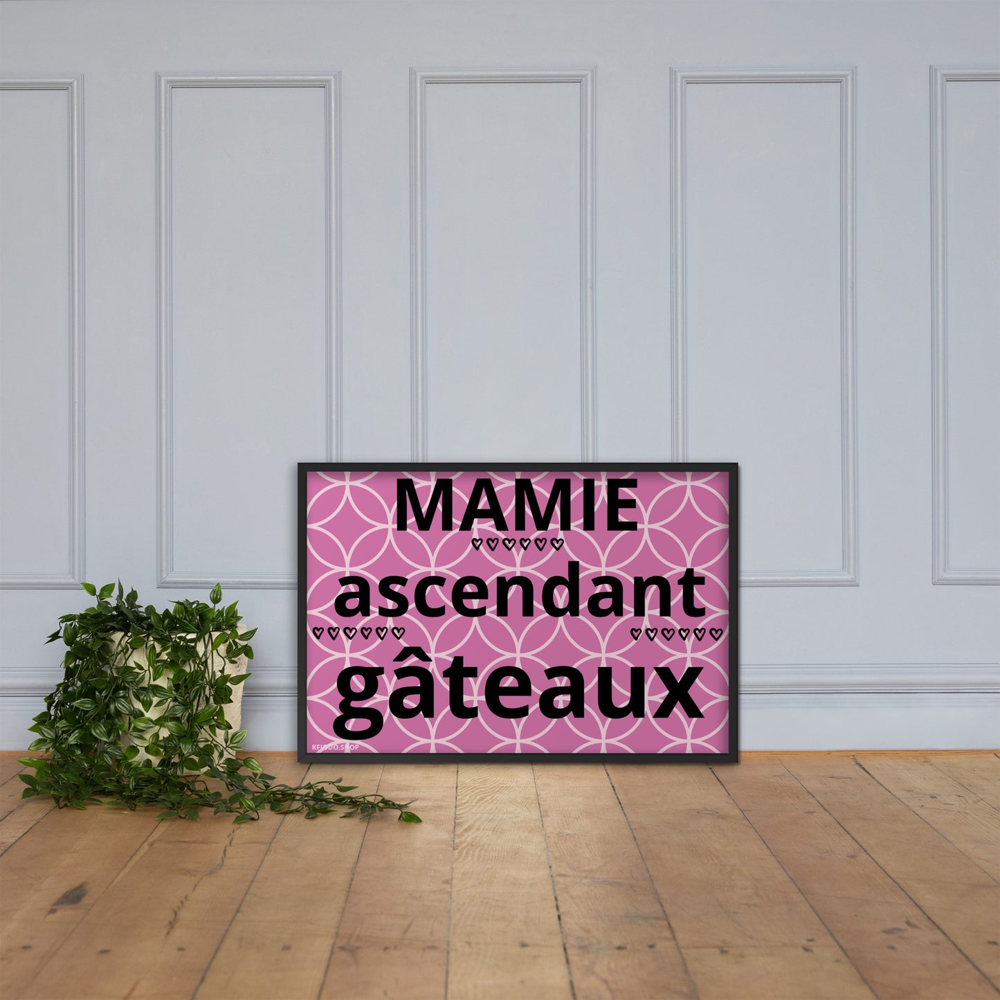 Poster Mat Encadré *MAMIE #1