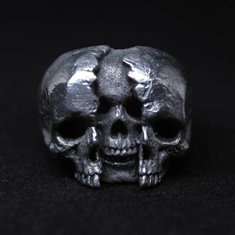 Ma Bague Tête de Mort Gothique