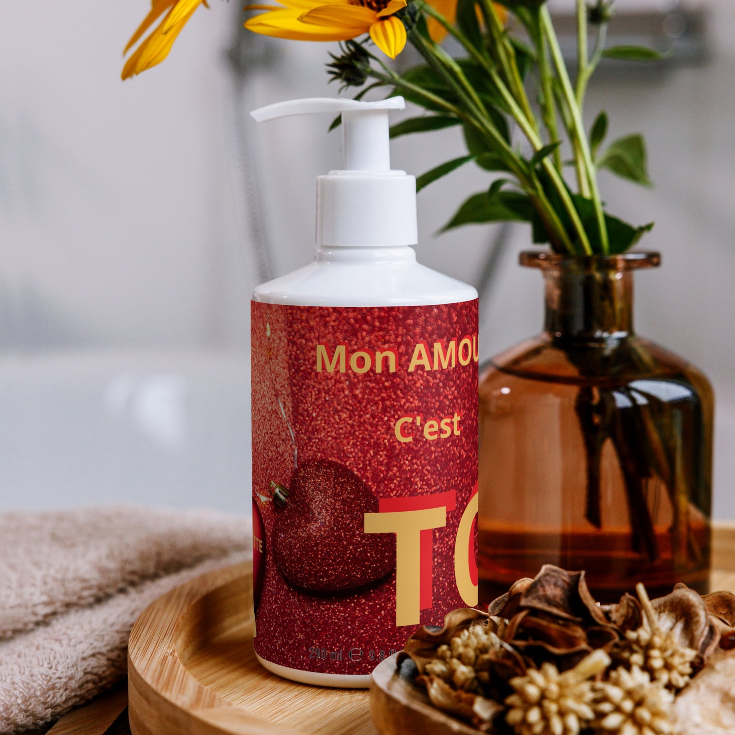 Lotion parfum floral pour les mains et le corps *MAMAN #3