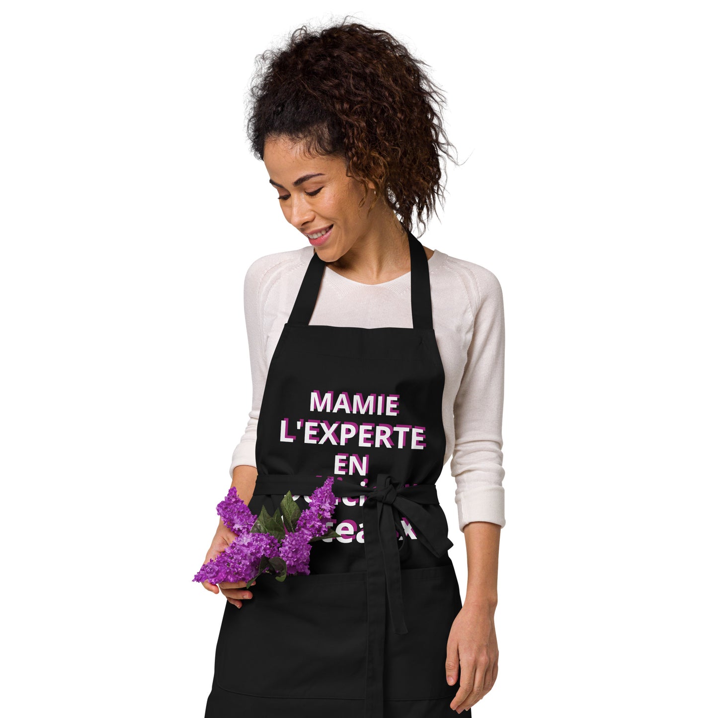 Tablier en coton biologique *MAMIE #1