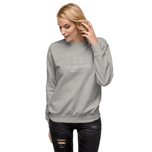 Sweatshirt premium unisexe *MAMIE #1