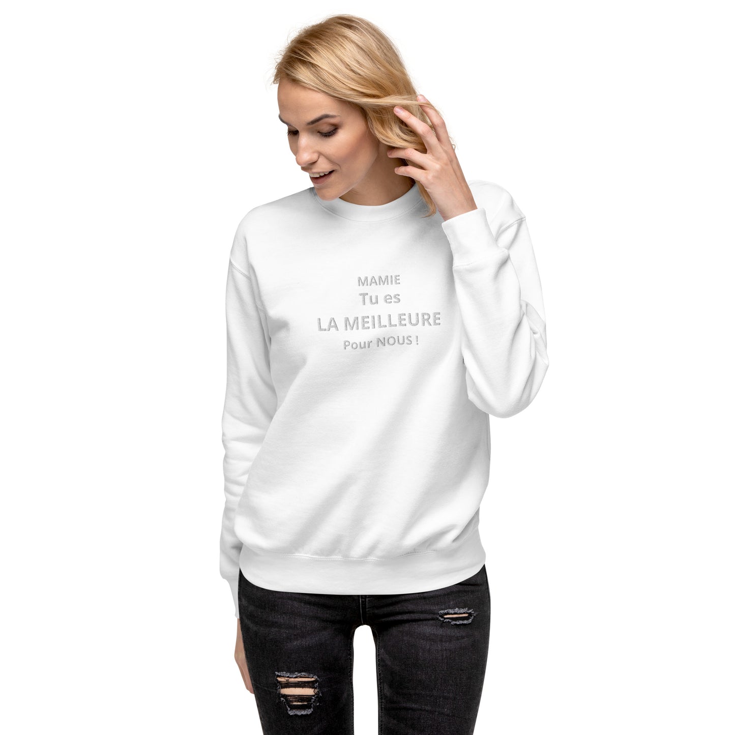 Sweatshirt premium unisexe *MAMIE #1