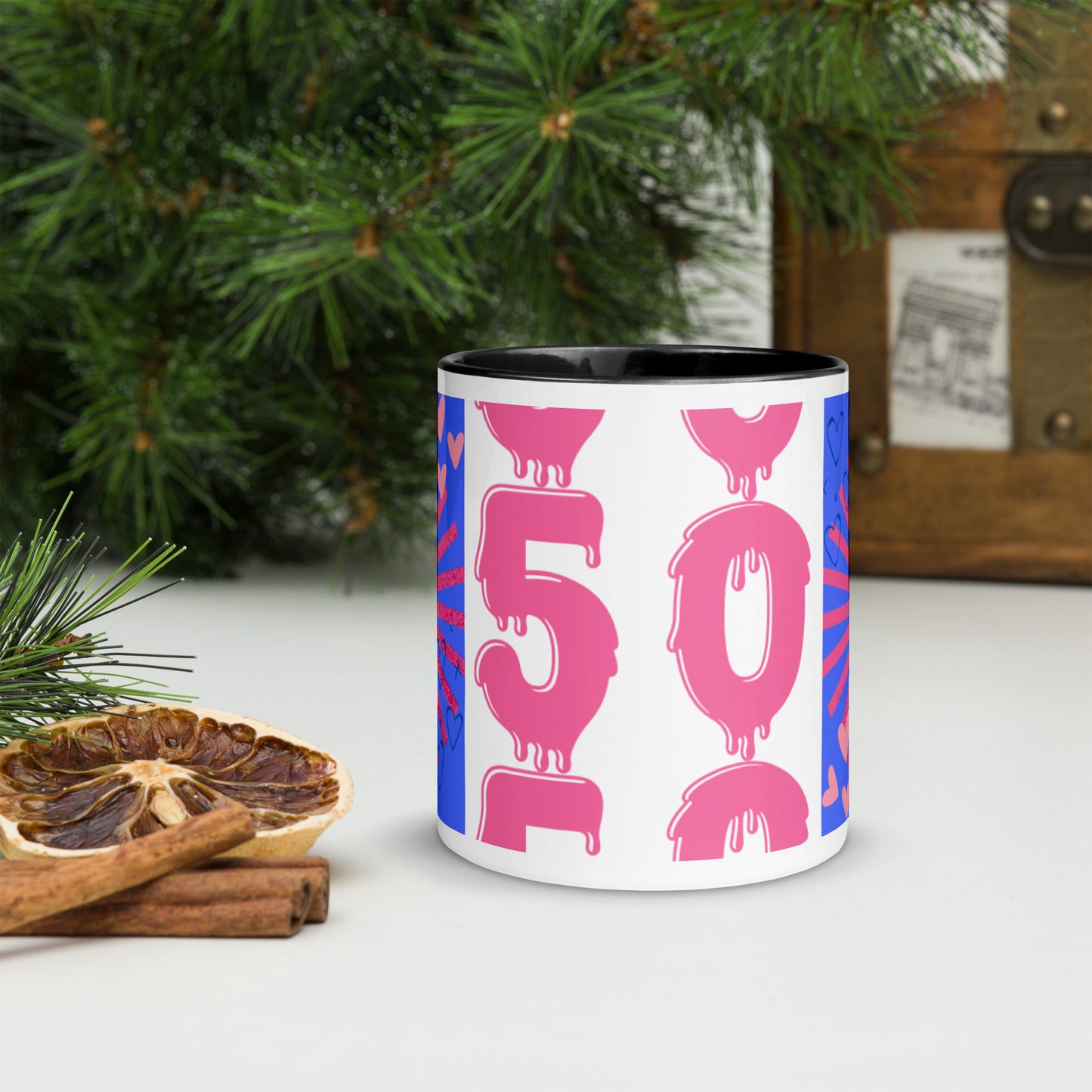 Mug *Y* à Intérieur Coloré