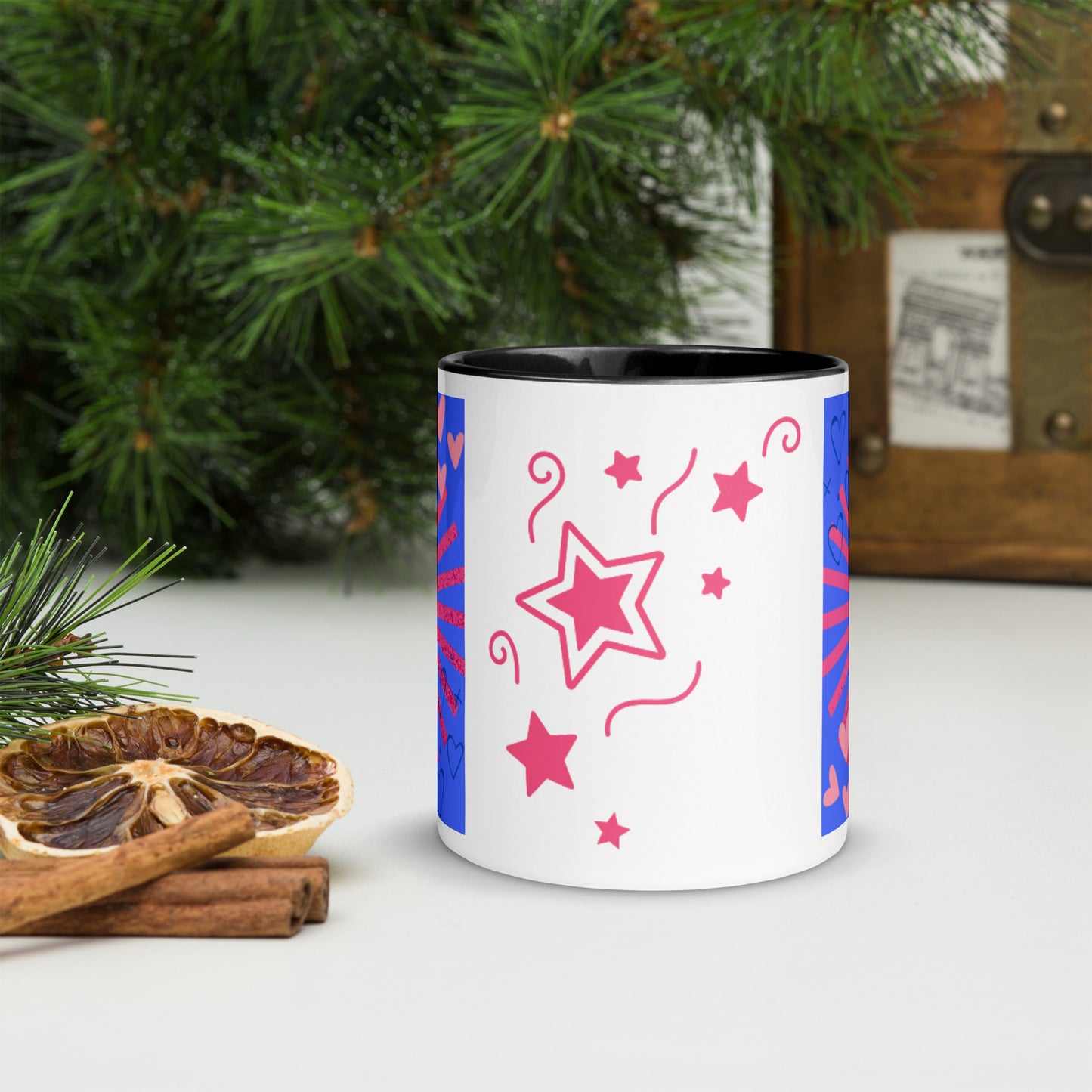 Mug *U* à Intérieur Coloré