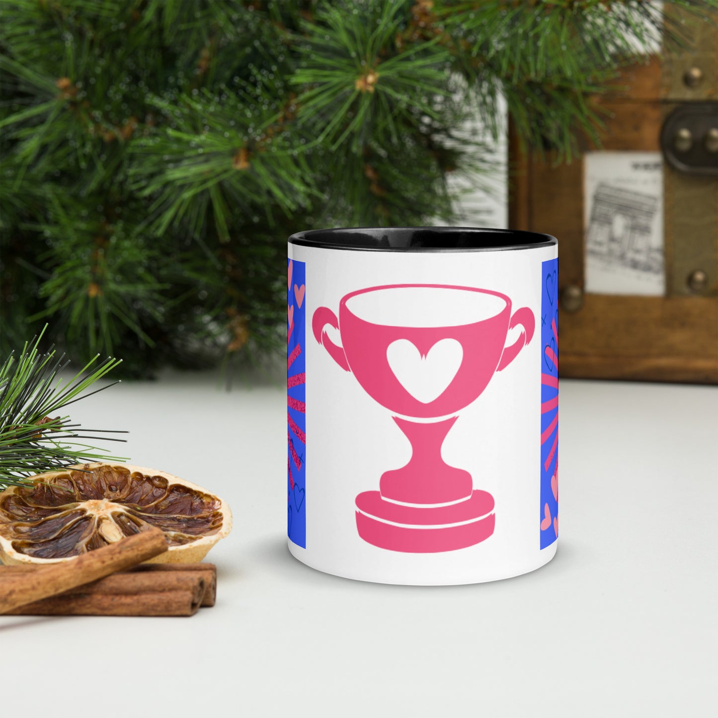 Mug *R* à Intérieur Coloré