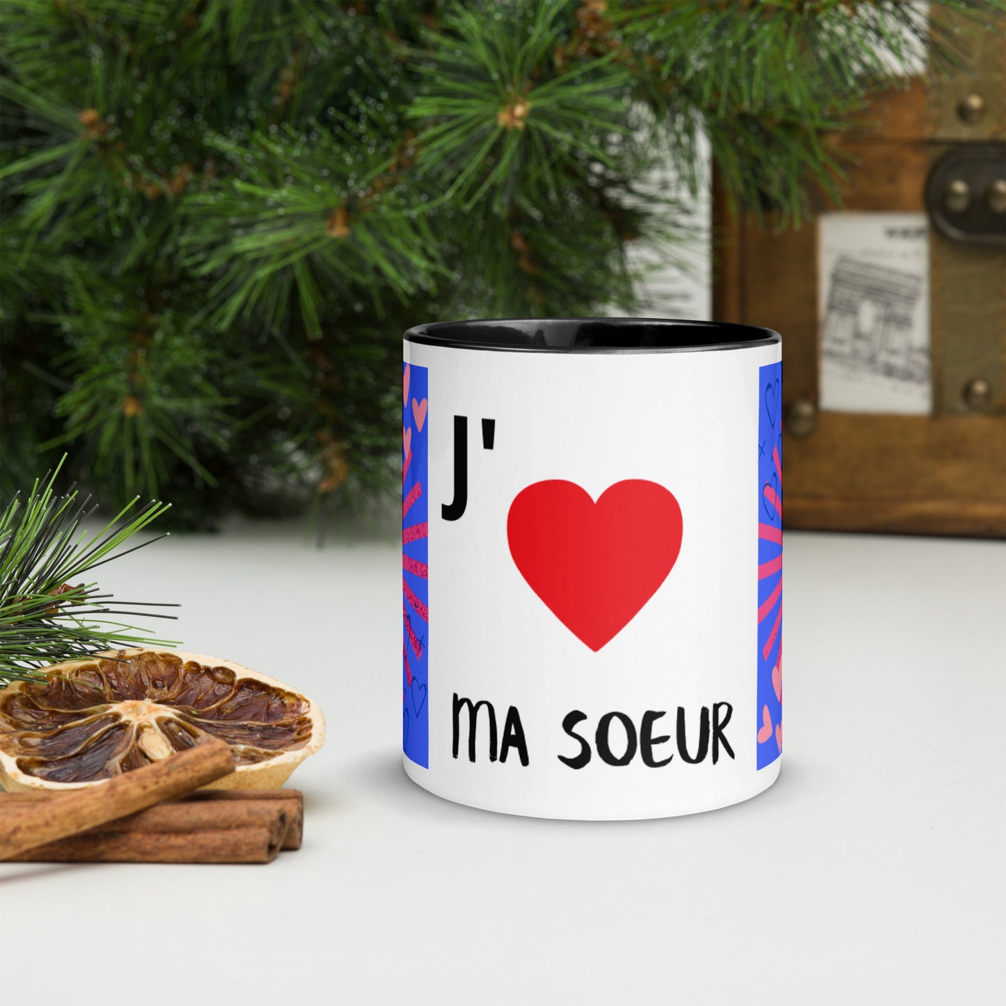 Mug *N* à Intérieur Coloré