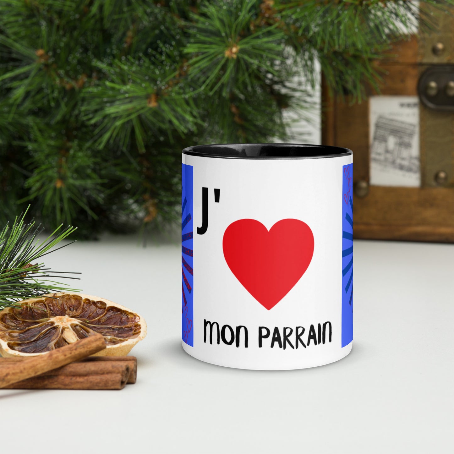 *N Mug with Colored Interior