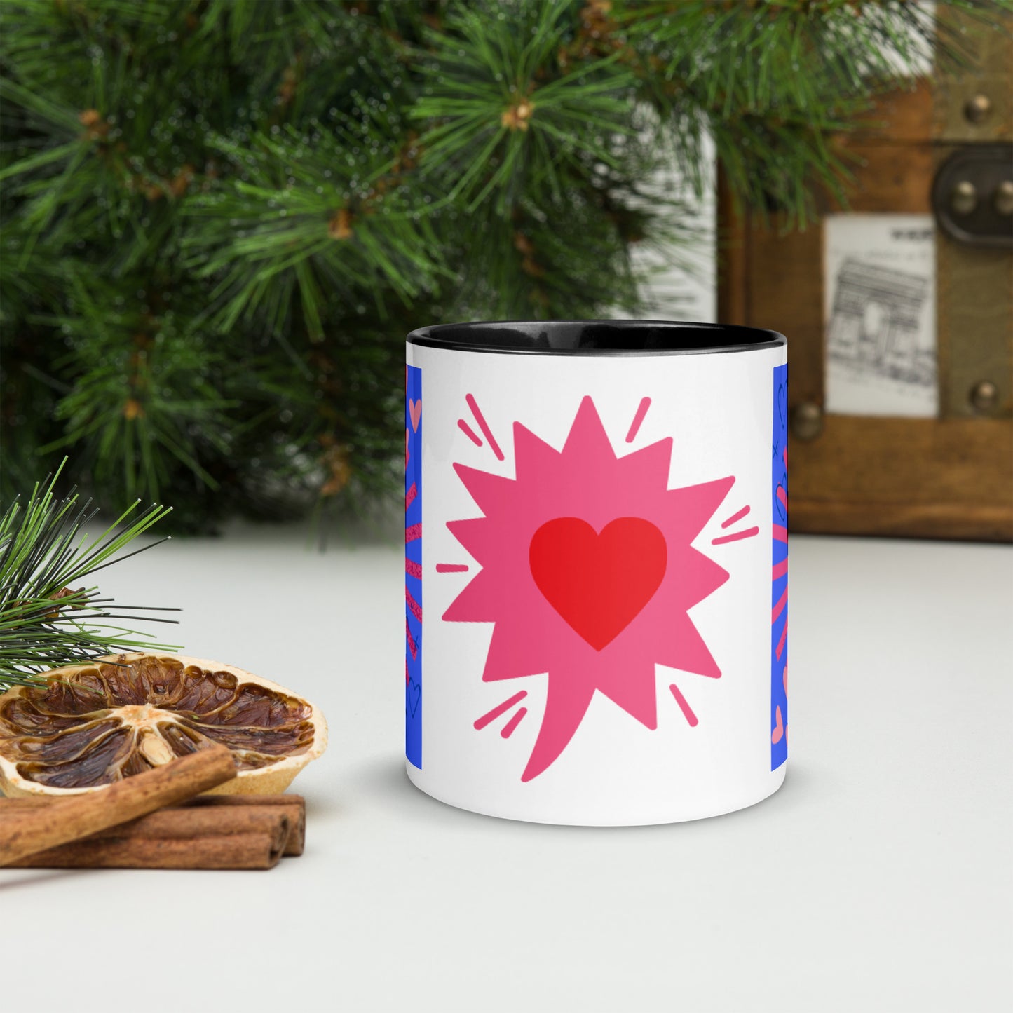 *I* Mug with Colored Interior