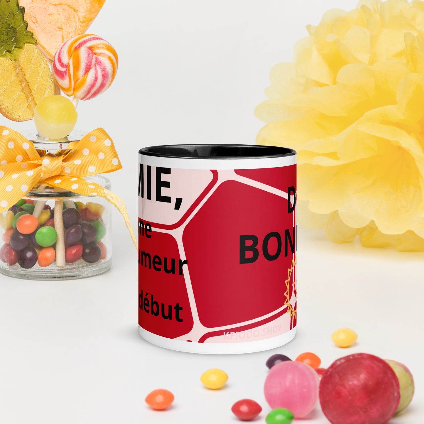 Mug à Intérieur Coloré *MAMIE #5