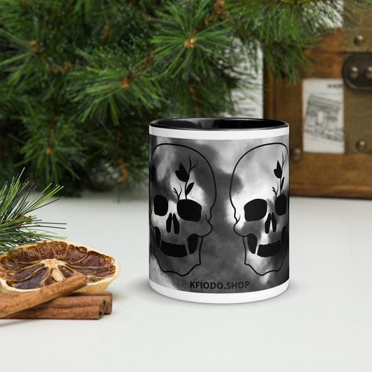 Mug à Intérieur Coloré SKULL #4