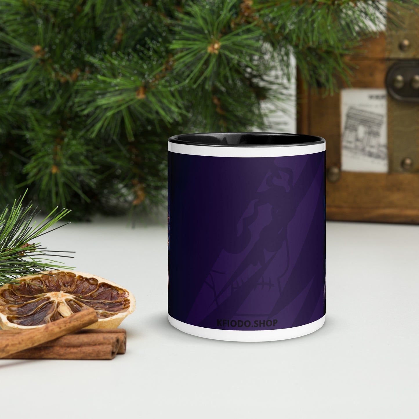 Mug à Intérieur Coloré *SKULL #14