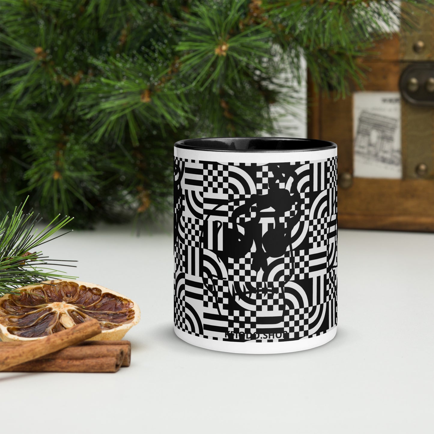 Mug à Intérieur Coloré *SKULL #13