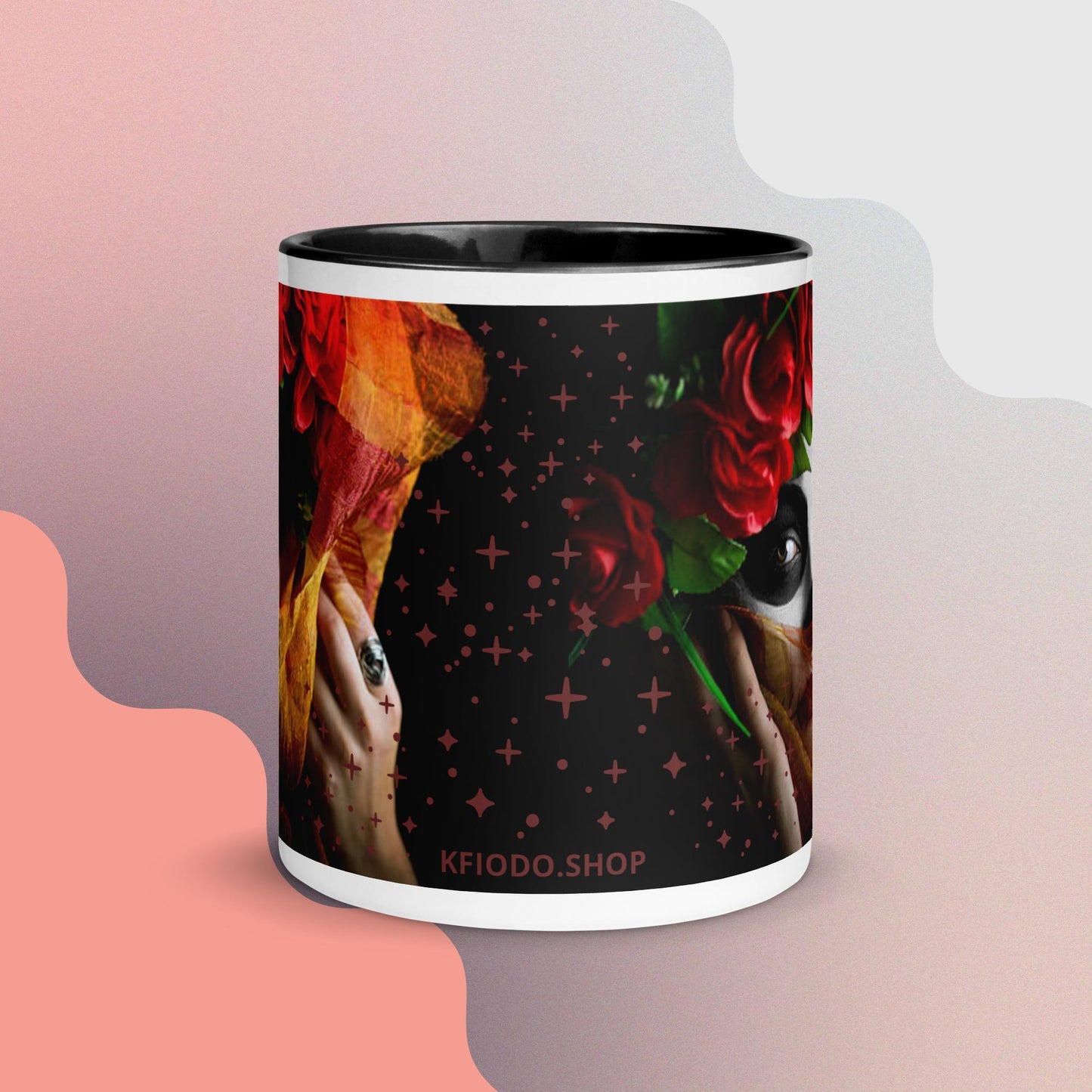 Mug à Intérieur Coloré *SKULL #17