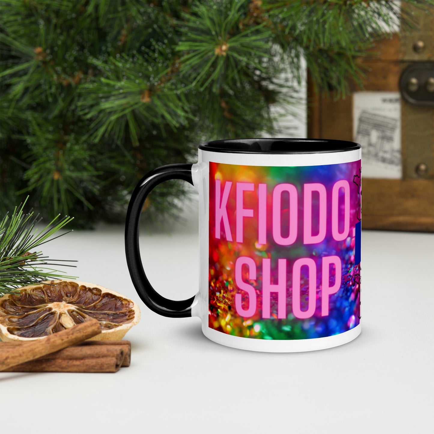 Mug à Intérieur Coloré.FRANCE