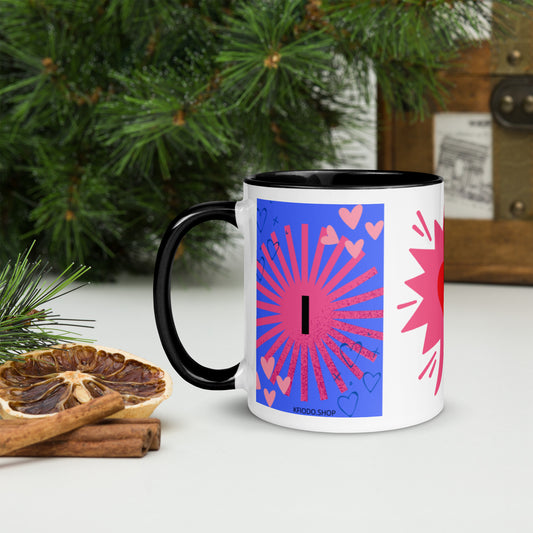 Mug *I* à Intérieur Coloré