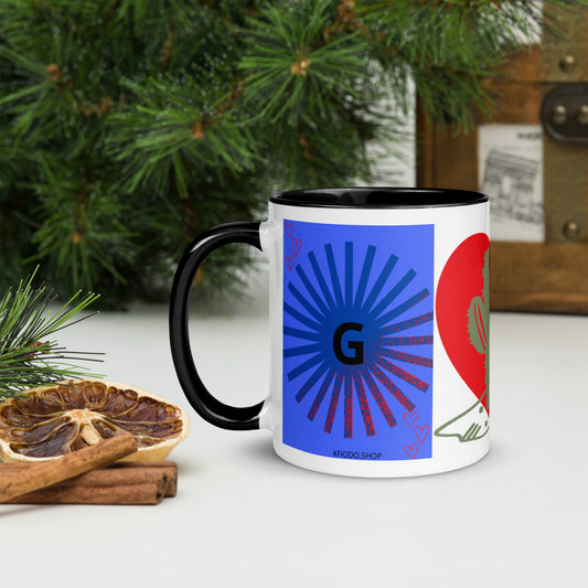Mug *G  à Intérieur Coloré