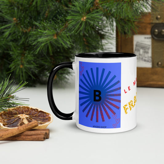 Mug *B à Intérieur Coloré