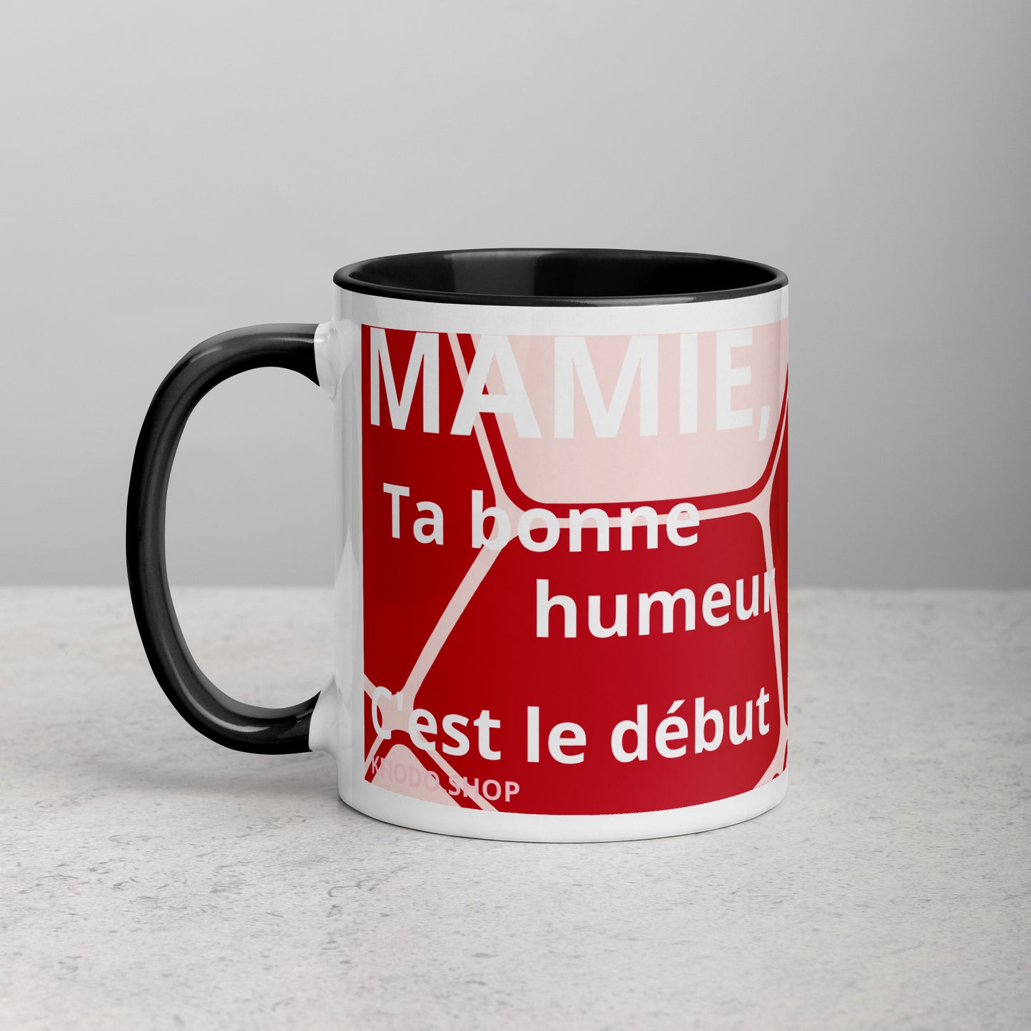 Mug à Intérieur Coloré *MAMIE #6