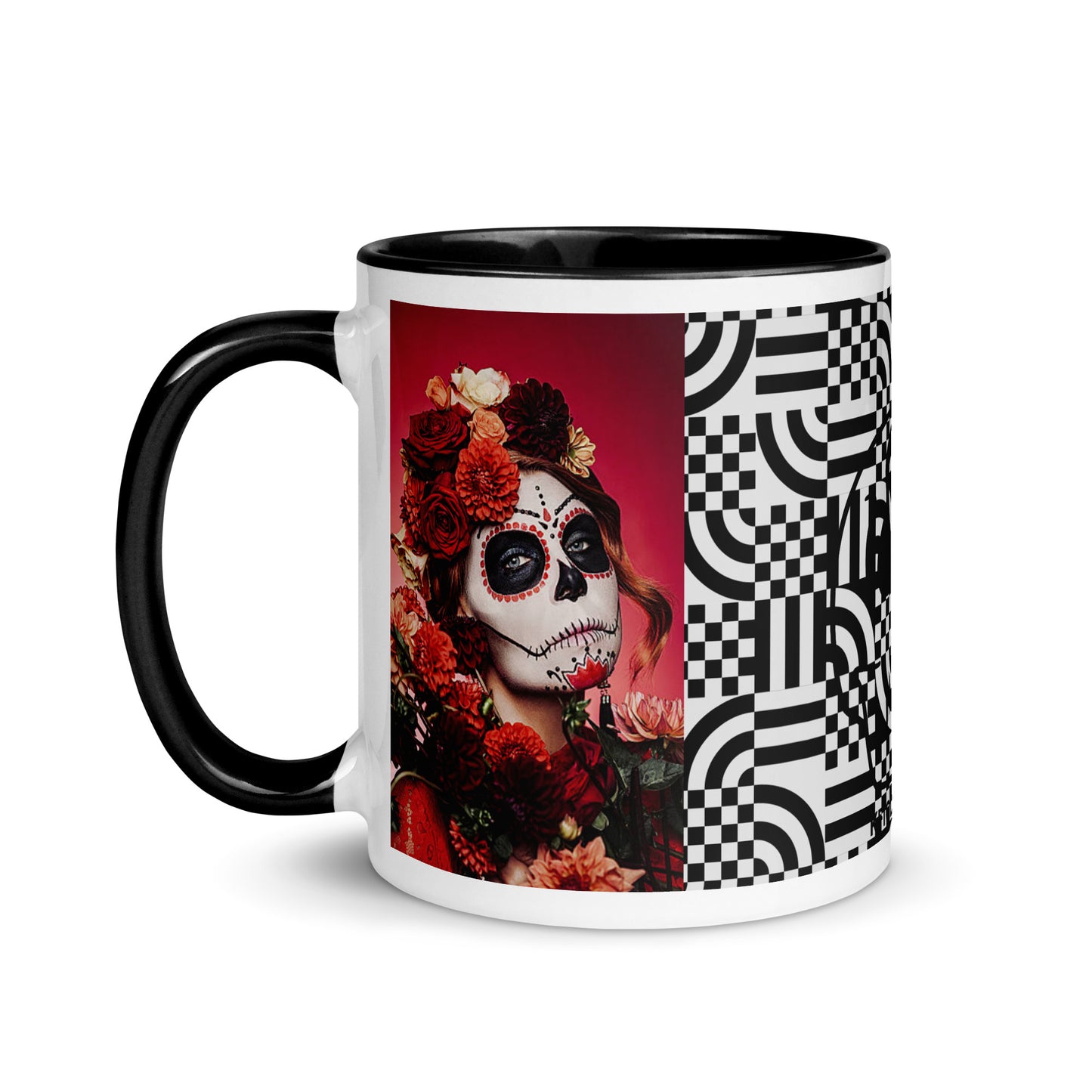 Mug à Intérieur Coloré *SKULL #15