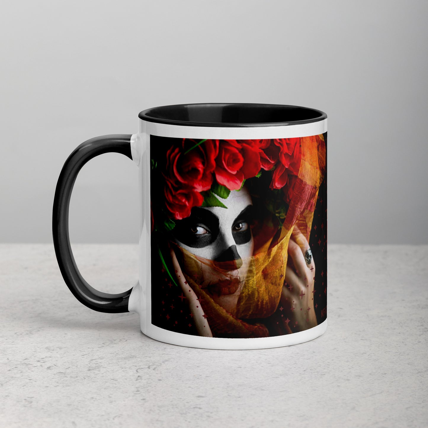 Mug à Intérieur Coloré *SKULL #17